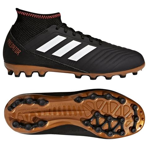 adidas Predator 18.3 AG J Kids Schwarz Rot 